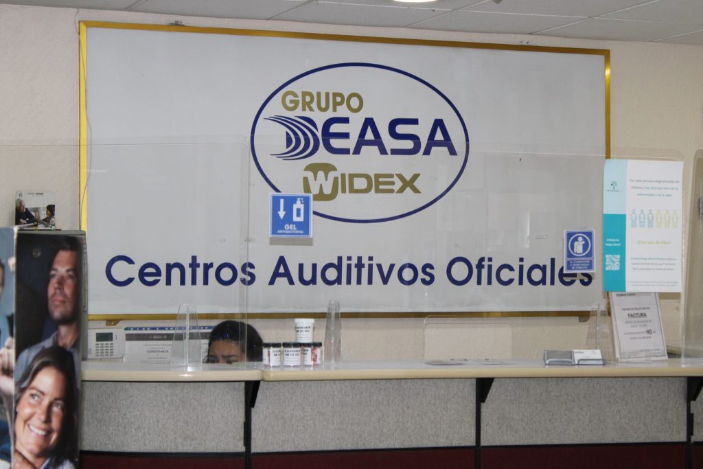 Recepción de Centros Auditivos Oficiales Grupo DEASA Widex